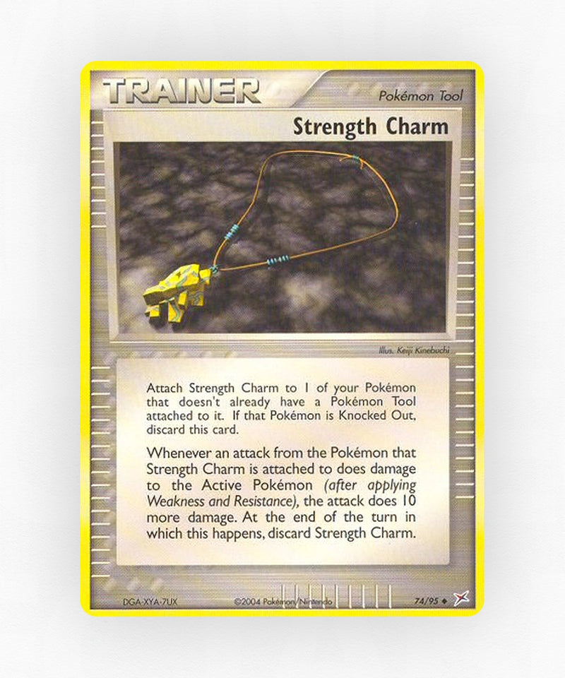 Strength Charm - Team Magma vs Team Aqua 74/95 (Non-Holo)