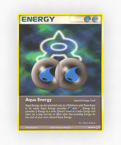 Aqua Energy - Team Magma vs Team Aqua 86/95 (Reverse Holo)