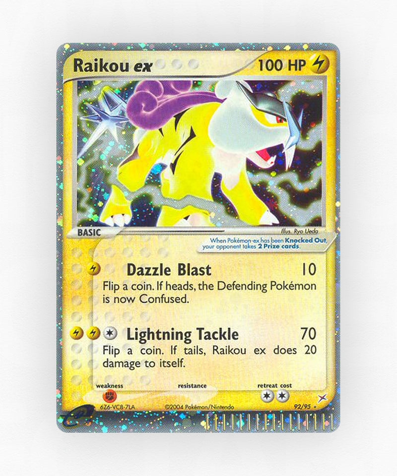 Raikou ex - Team Magma vs Team Aqua 92/95 (Holo)