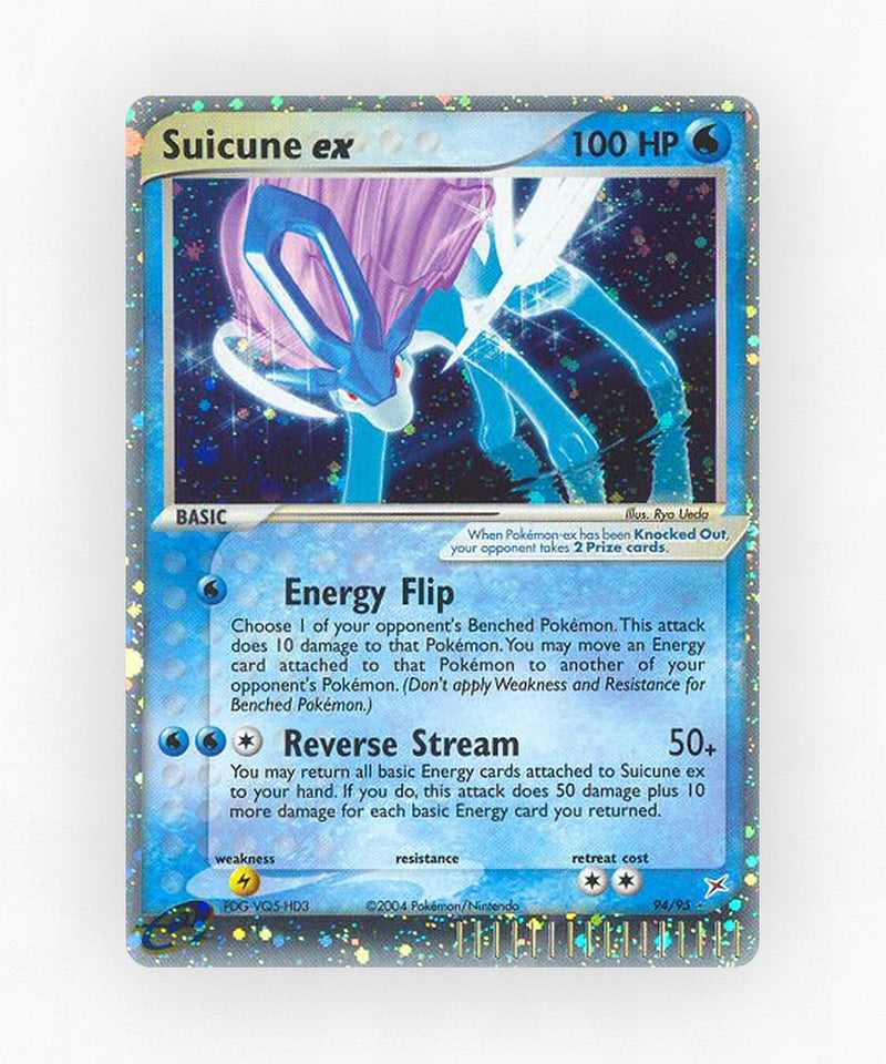 Suicune ex - Team Magma vs Team Aqua 94/95 (Holo)