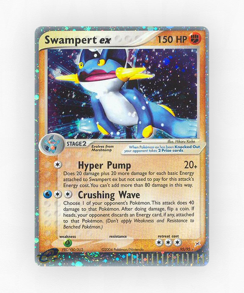 Swampert ex - Team Magma vs Team Aqua 95/95 (Holo)