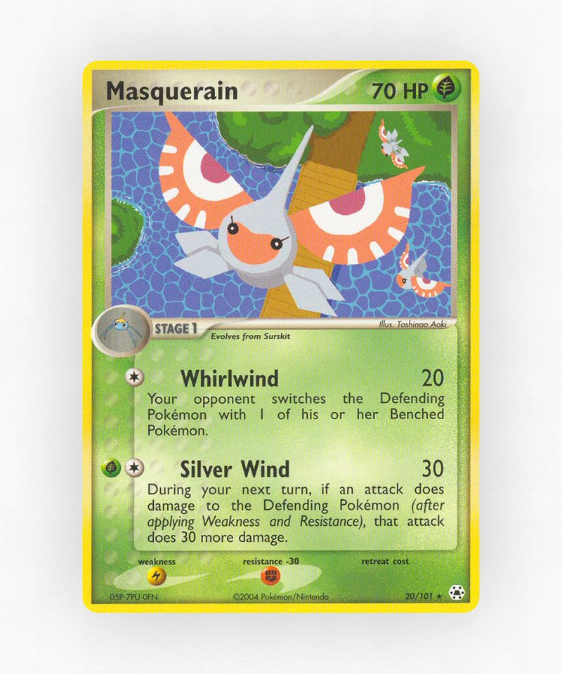 Masquerain - Hidden Legends 20/101 (Non-Holo)