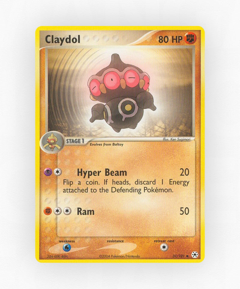 Claydol - Hidden Legends 31/101 (Reverse Holo)