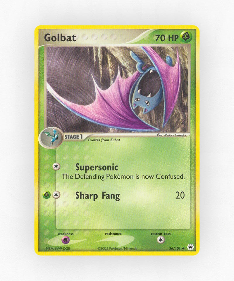 Golbat - Hidden Legends 36/101 (Reverse Holo)