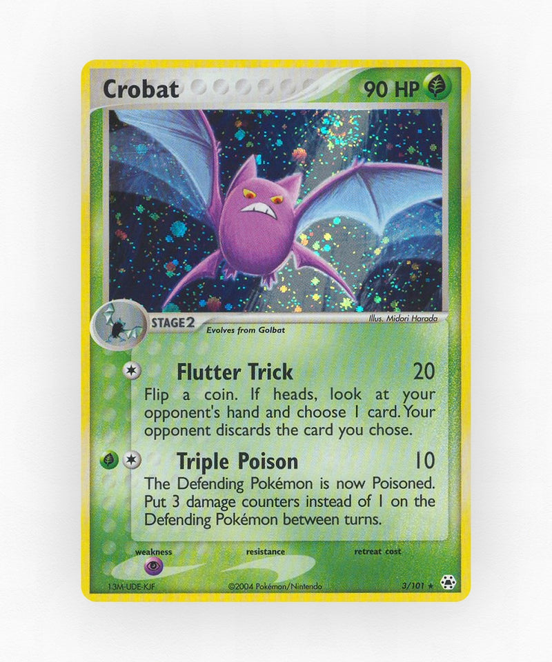 Crobat - Hidden Legends 3/101 (Reverse Holo)