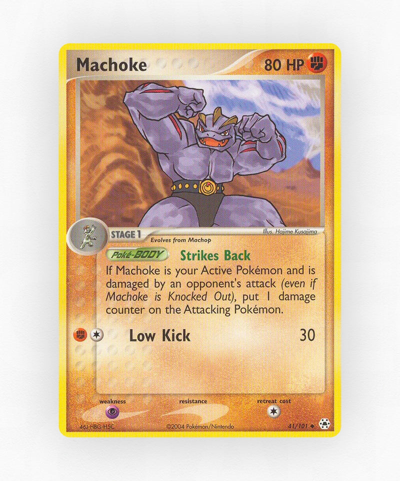 Machoke - Hidden Legends 41/101 (Reverse Holo)