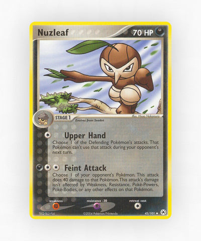 Nuzleaf - Hidden Legends 45/101 (Reverse Holo)