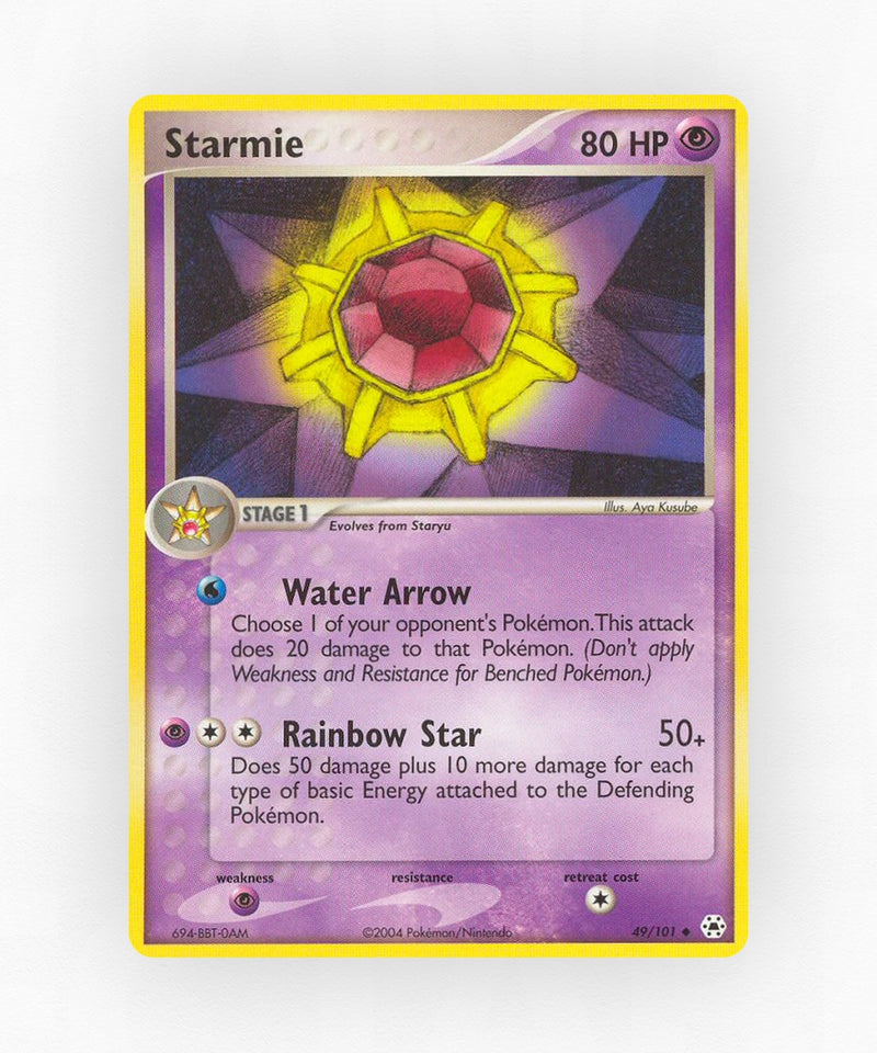 Starmie - Hidden Legends 49/101 (Reverse Holo)