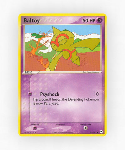 Baltoy - Hidden Legends 52/101 (Reverse Holo)