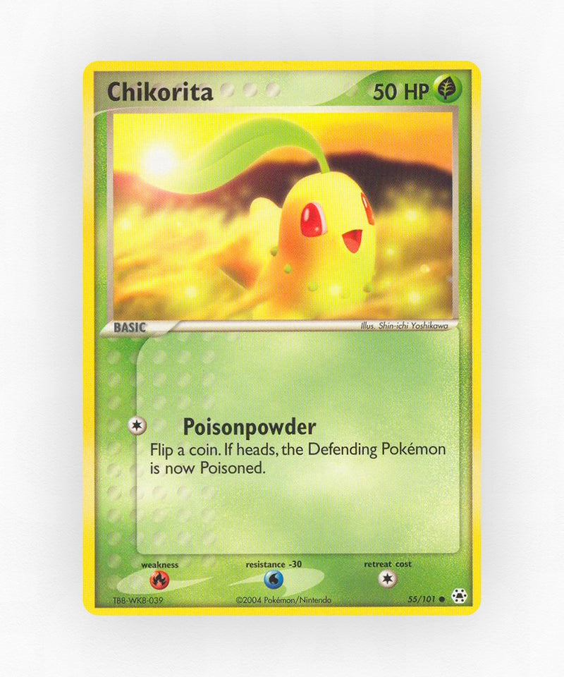 Chikorita - Hidden Legends 55/101 (Non-Holo)