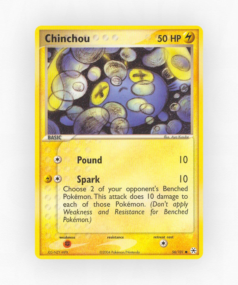 Chinchou - Hidden Legends 56/101 (Non-Holo)