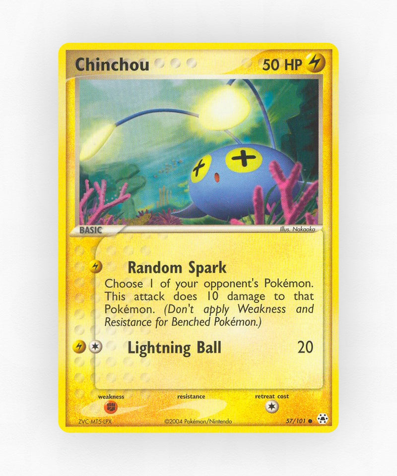 Chinchou - Hidden Legends 57/101 (Reverse Holo)