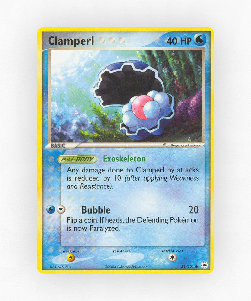 Clamperl - Hidden Legends 58/101 (Non-Holo)
