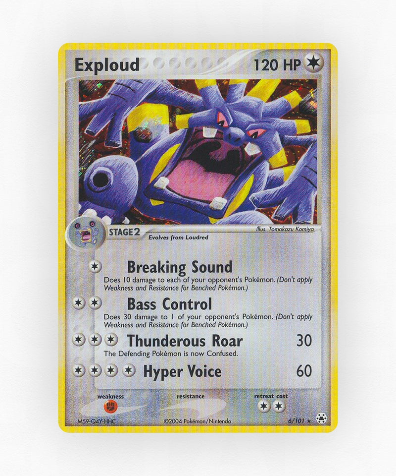 Exploud - Hidden Legends 6/101 (Holo)