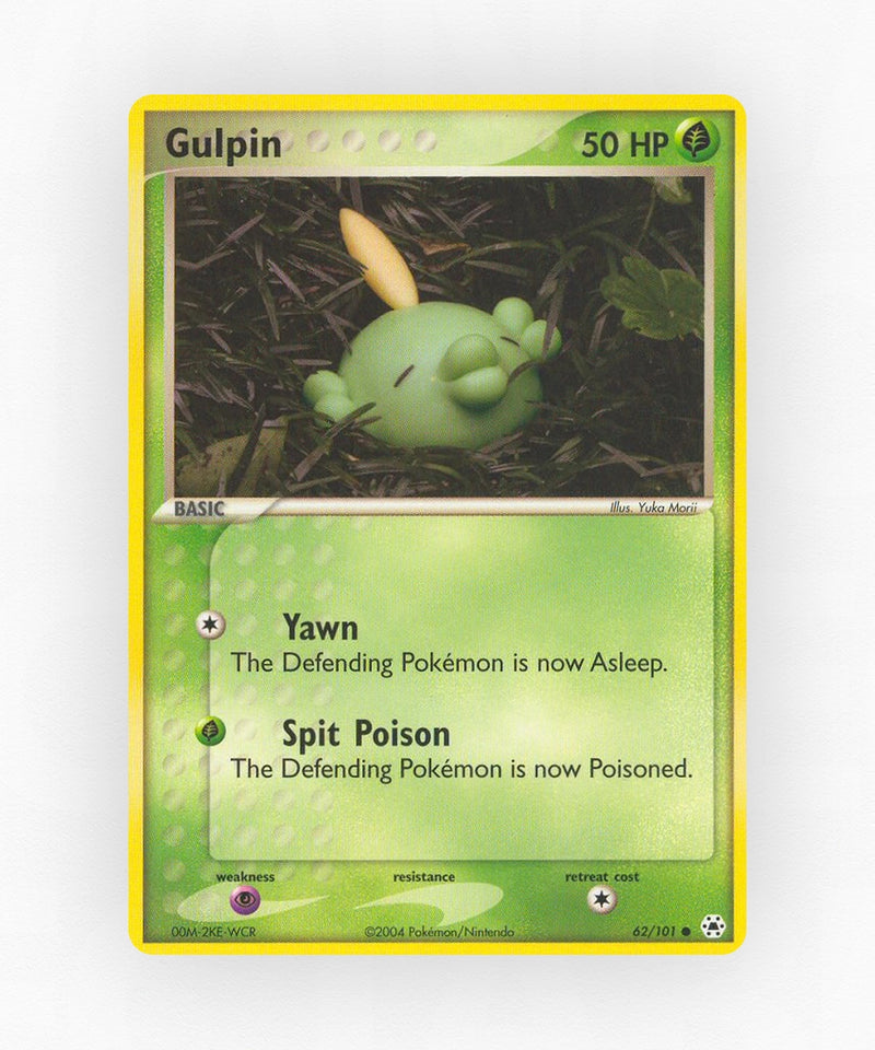 Gulpin - Hidden Legends 62/101 (Reverse Holo)