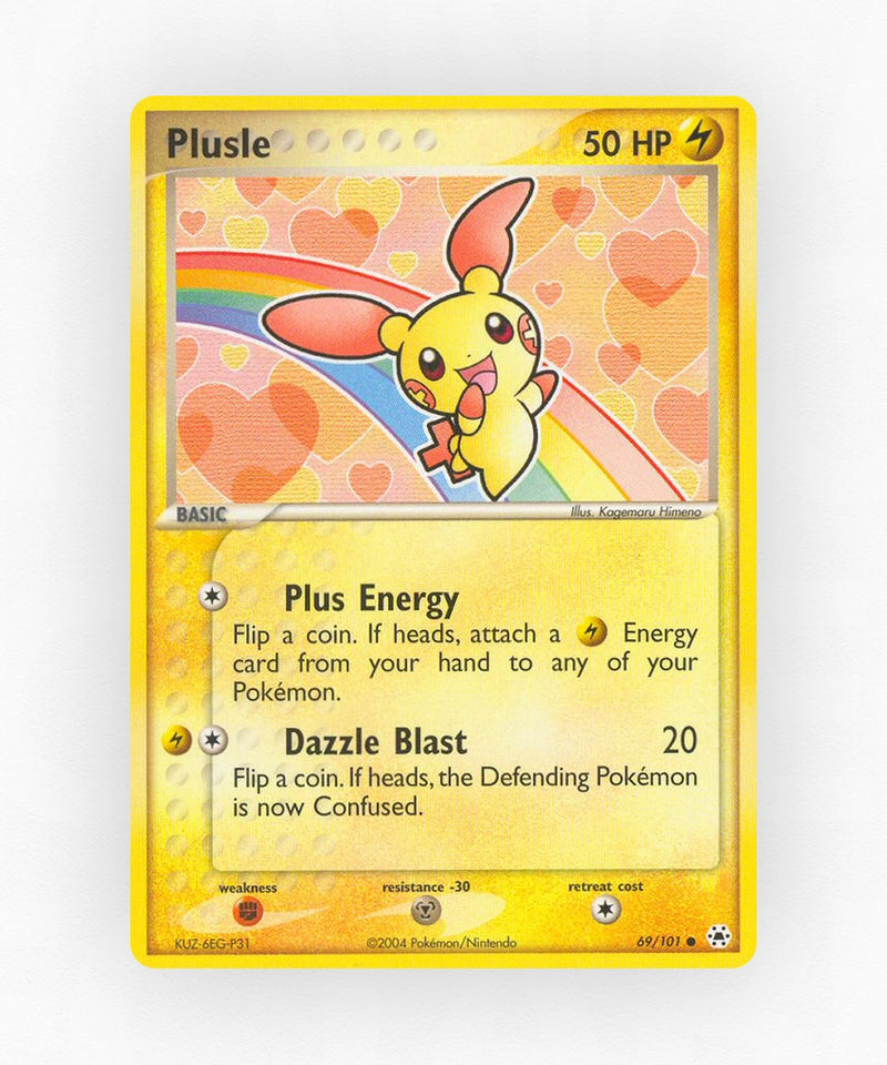 Plusle - Hidden Legends 69/101 (Non-Holo)