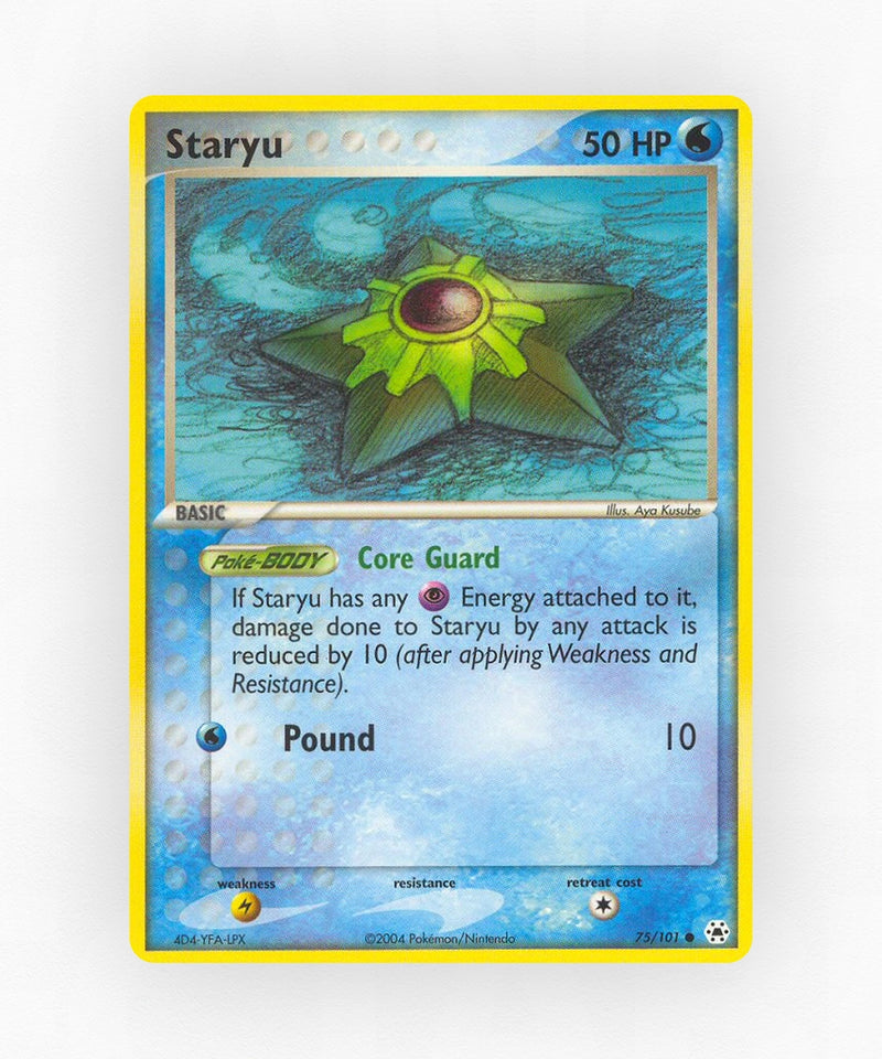 Staryu - Hidden Legends 75/101 (Reverse Holo)
