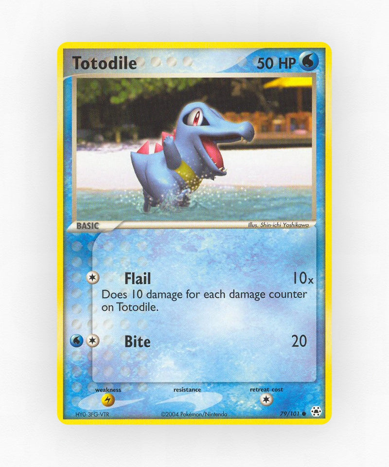 Totodile - Hidden Legends 79/101 (Reverse Holo)