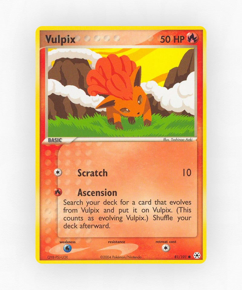 Vulpix - Hidden Legends 81/101 (Reverse Holo)