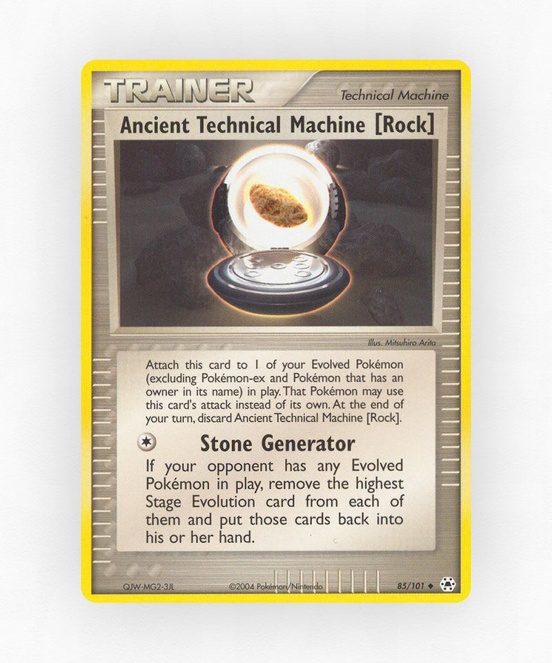 Ancient Technical Machine [Rock] - Hidden Legends 85/101 (Non-Holo)