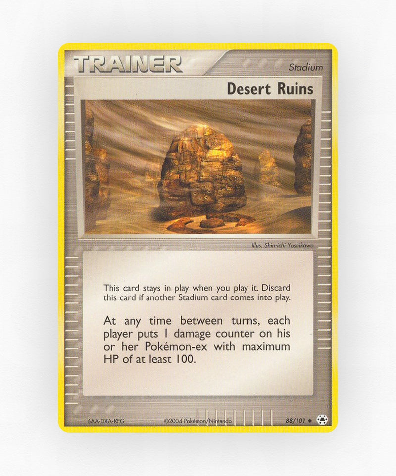 Desert Ruins - Hidden Legends 88/101 (Reverse Holo)