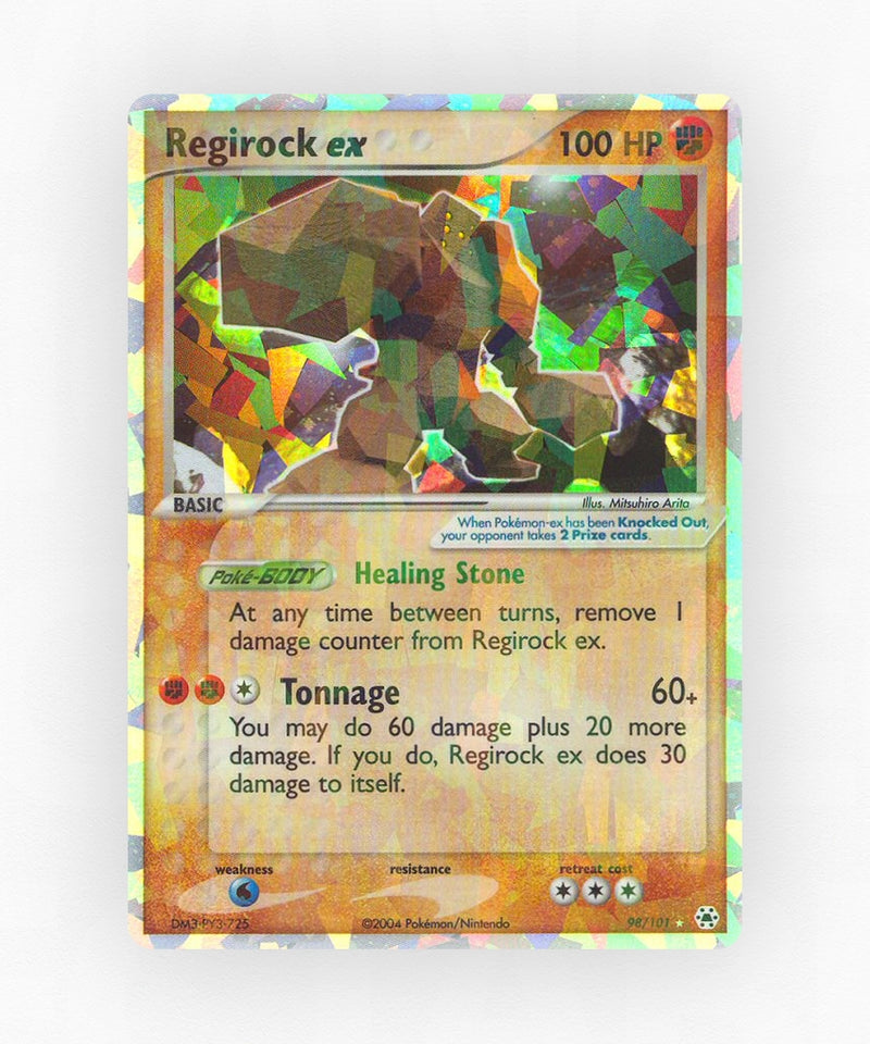 Regirock ex - Hidden Legends 98/101 (Holo)