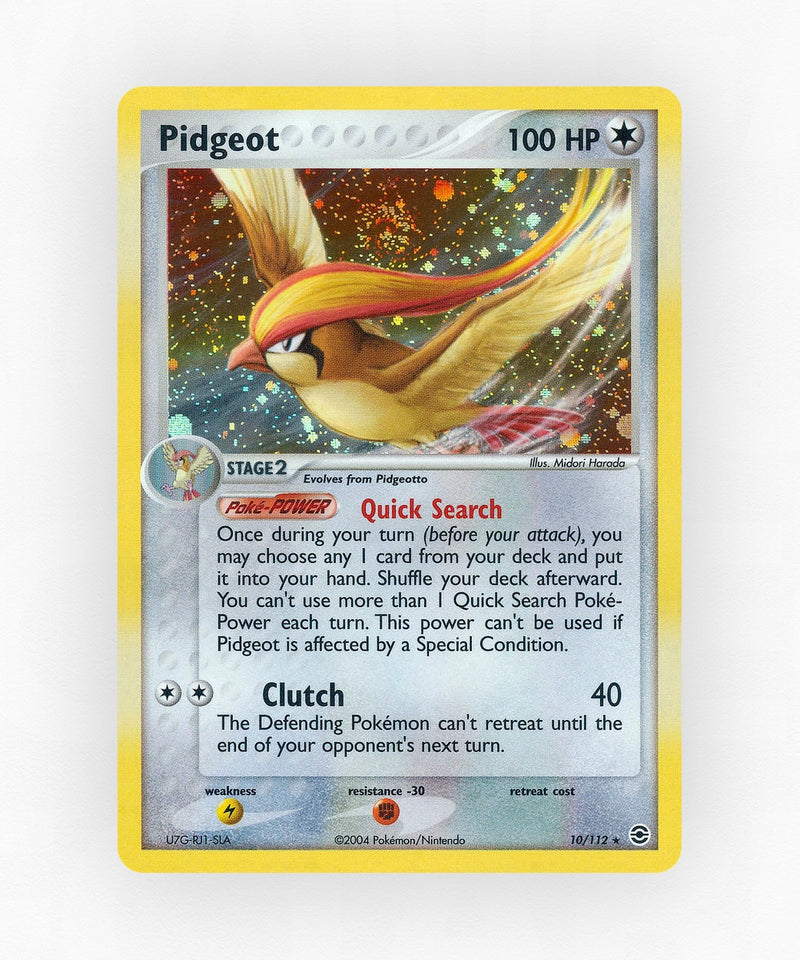 Pidgeot - FireRed & LeafGreen 10/112 (Holo)