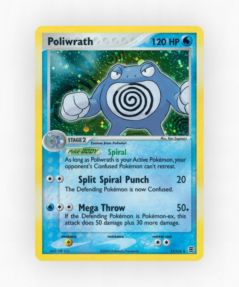 Poliwrath - FireRed & LeafGreen 11/112 (Holo)