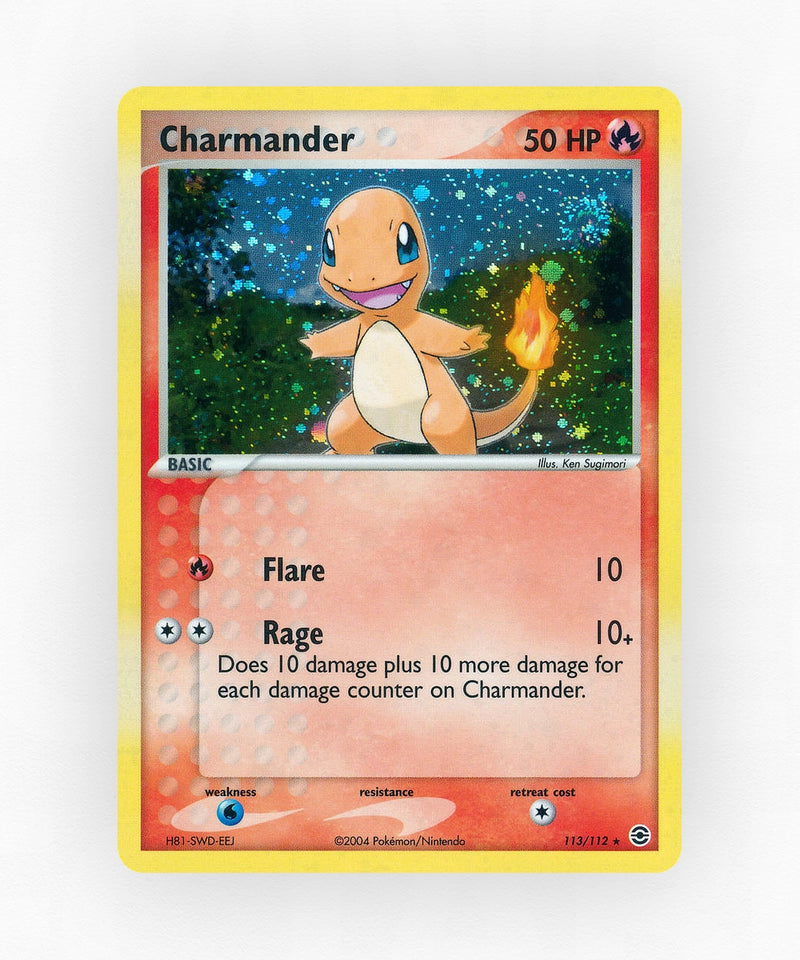 Charmander - FireRed & LeafGreen 113/112 (Holo)
