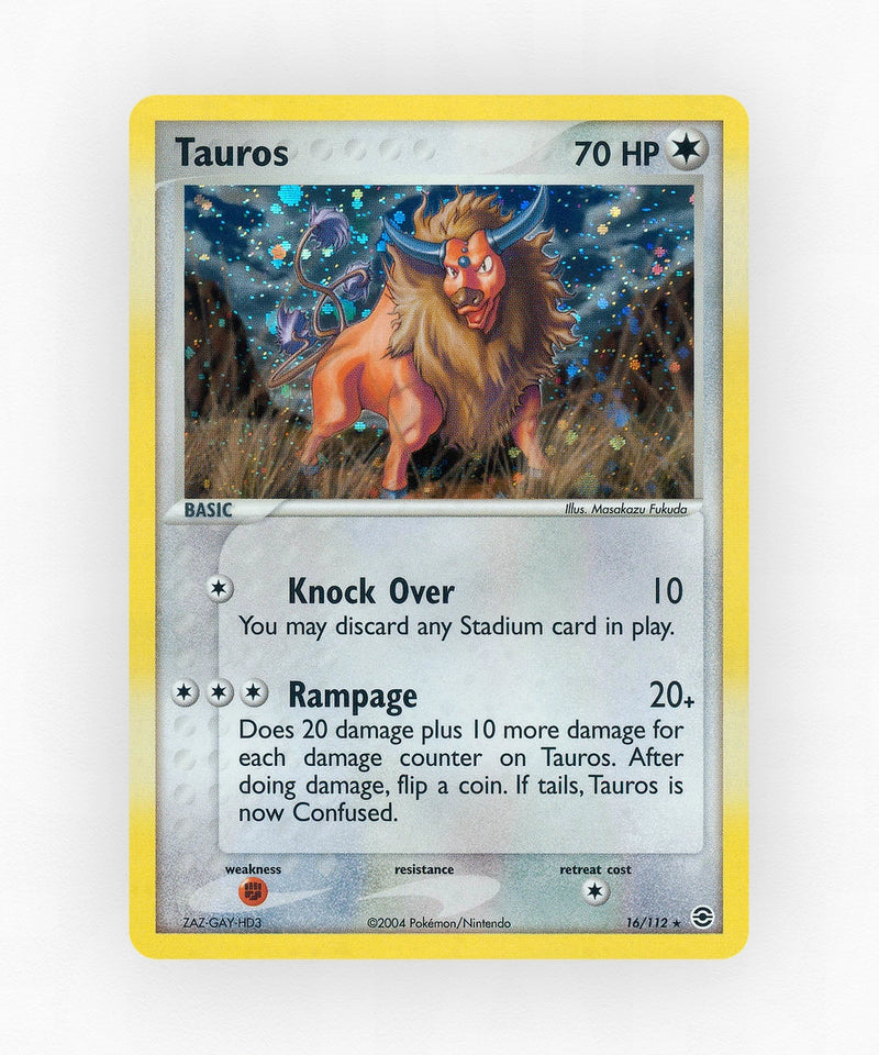 Tauros - FireRed & LeafGreen 16/112 (Reverse Holo)