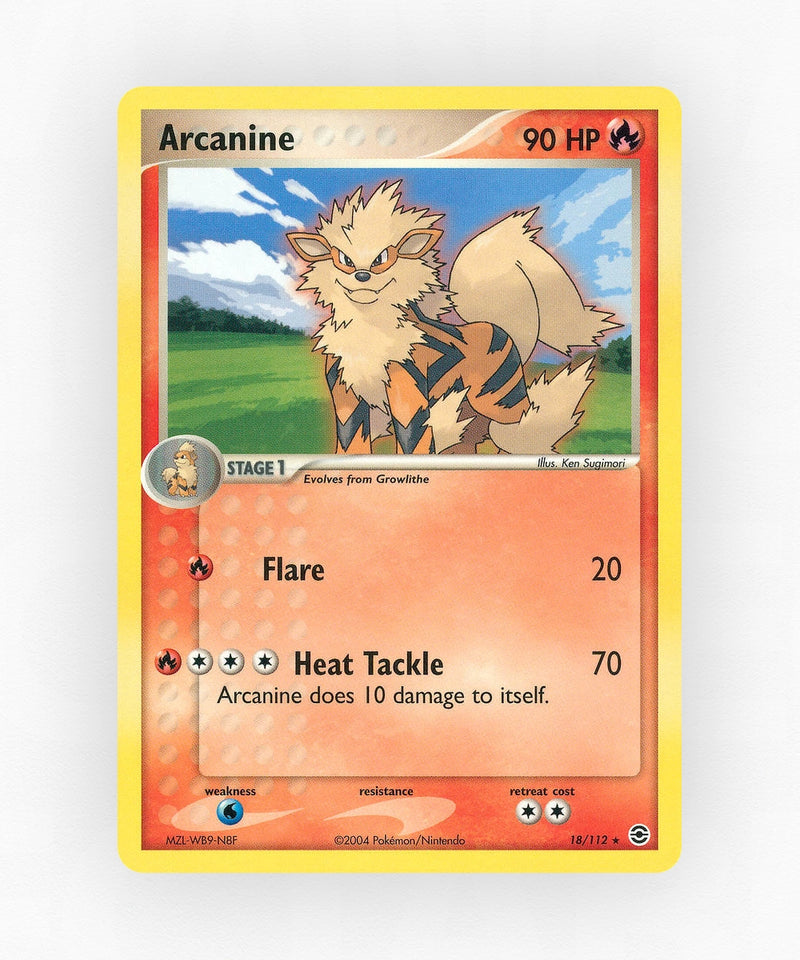 Arcanine - FireRed & LeafGreen 18/112 (Non-Holo)