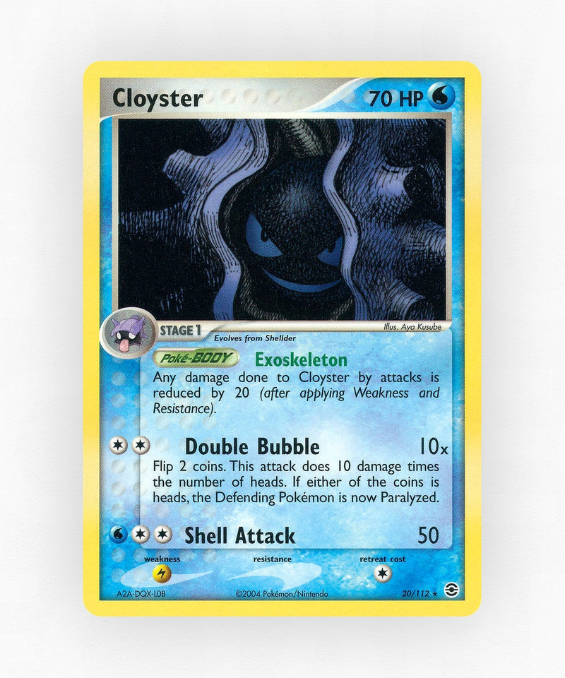 Cloyster - FireRed & LeafGreen 20/112 (Reverse Holo)