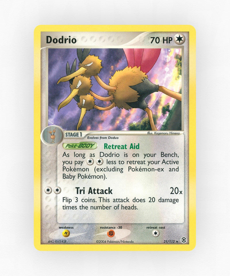 Dodrio - FireRed & LeafGreen 21/112 (Reverse Holo)