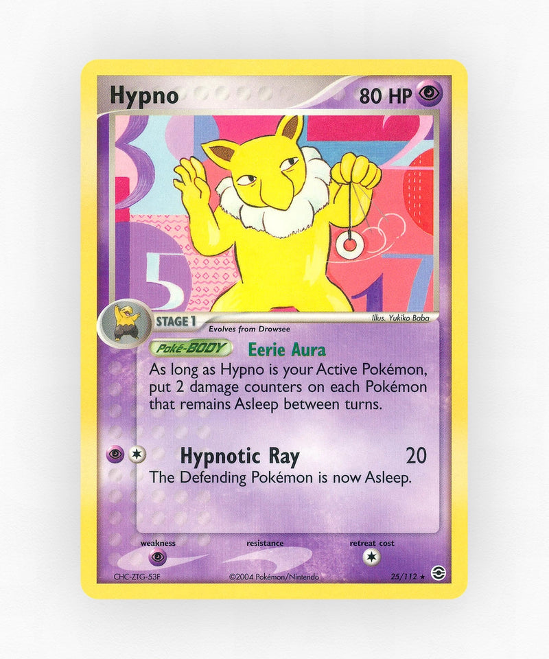 Hypno - FireRed & LeafGreen 25/112 (Non-Holo)