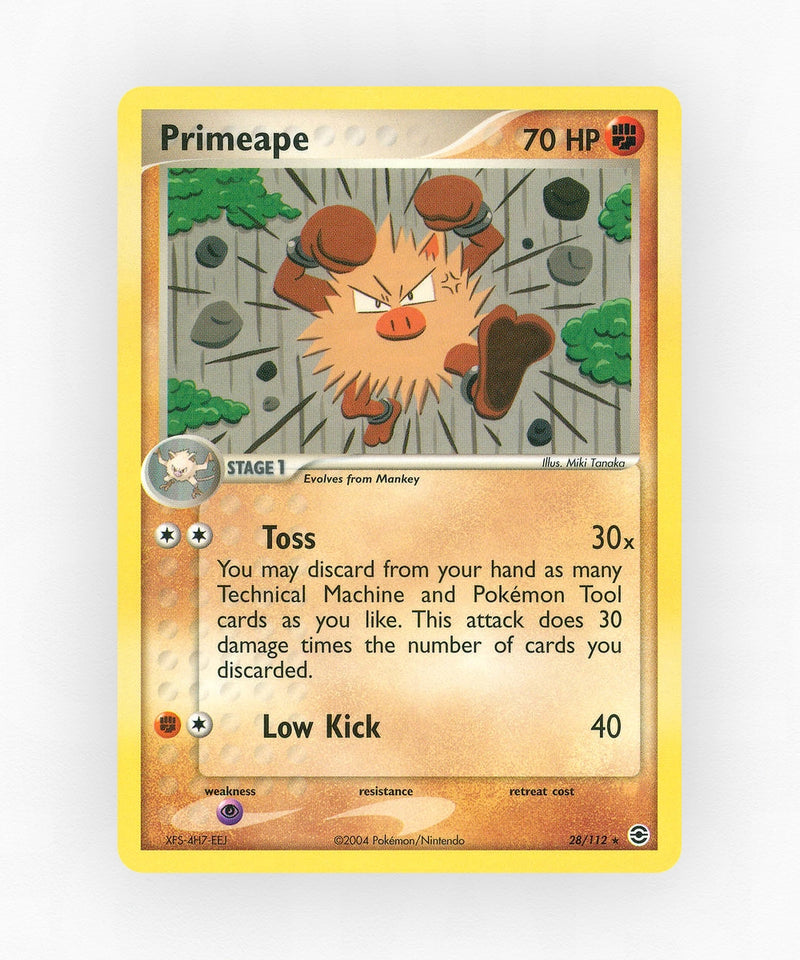 Primeape - FireRed & LeafGreen 28/112 (Reverse Holo)