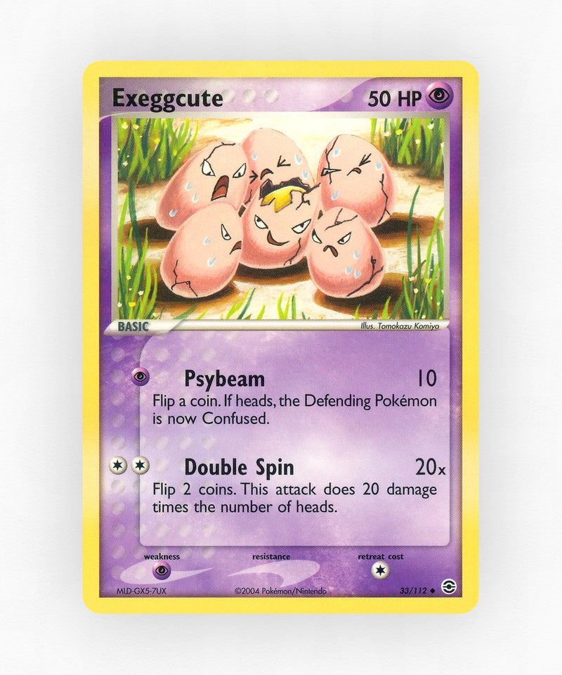 Exeggcute - FireRed & LeafGreen 33/112 (Reverse Holo)