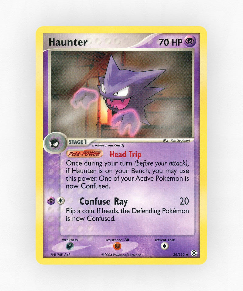Haunter - FireRed & LeafGreen 34/112 (Reverse Holo)