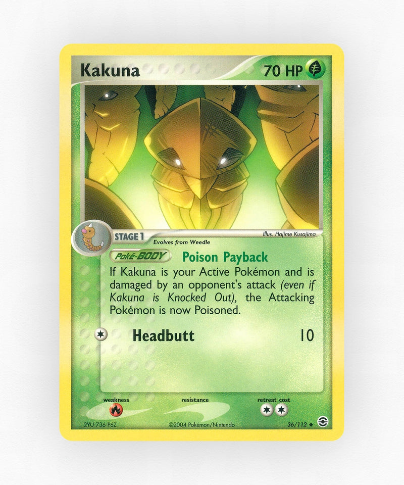 Kakuna - FireRed & LeafGreen 36/112 (Non-Holo)