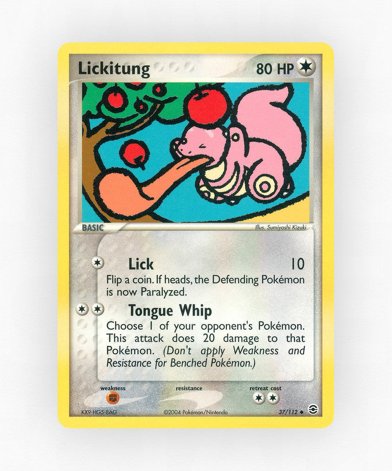 Lickitung - FireRed & LeafGreen 37/112 (Reverse Holo)