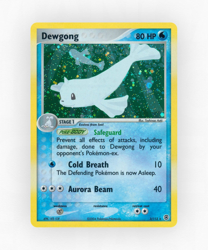 Dewgong - FireRed & LeafGreen 3/112 (Reverse Holo)