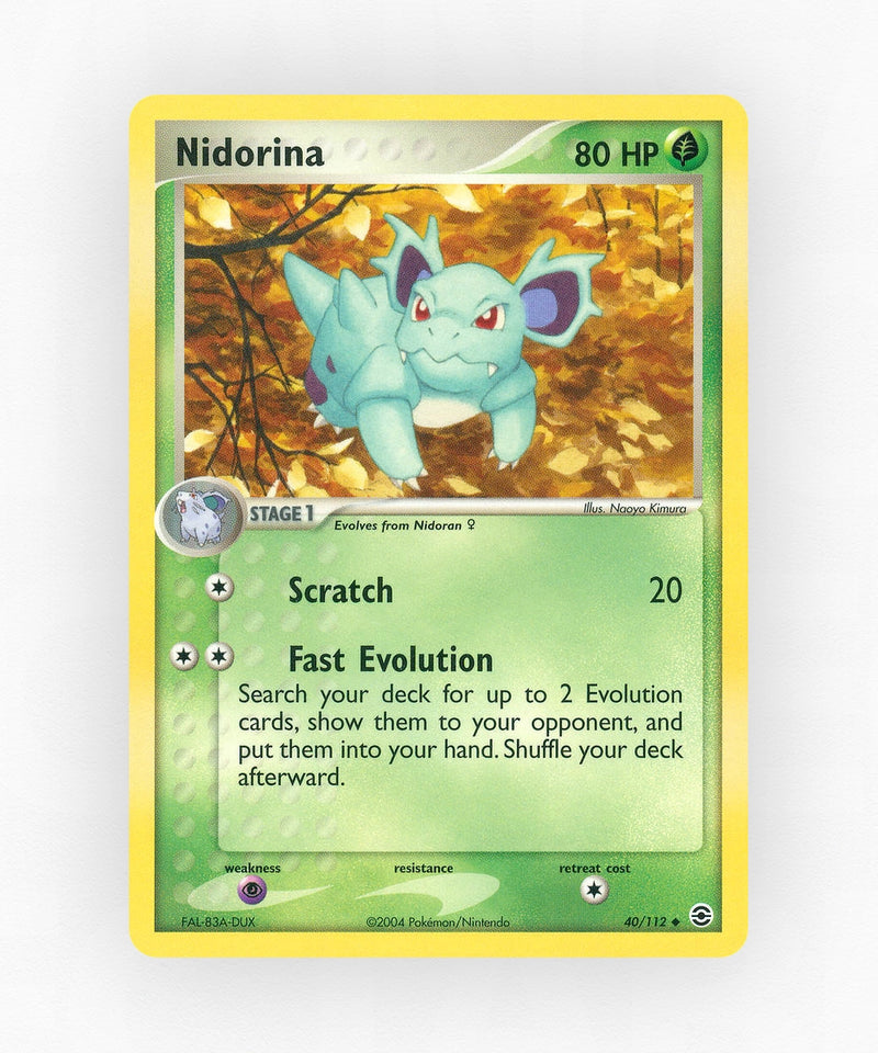 Nidorina - FireRed & LeafGreen 40/112 (Reverse Holo)