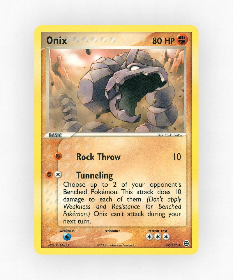 Onix - FireRed & LeafGreen 42/112 (Non-Holo)