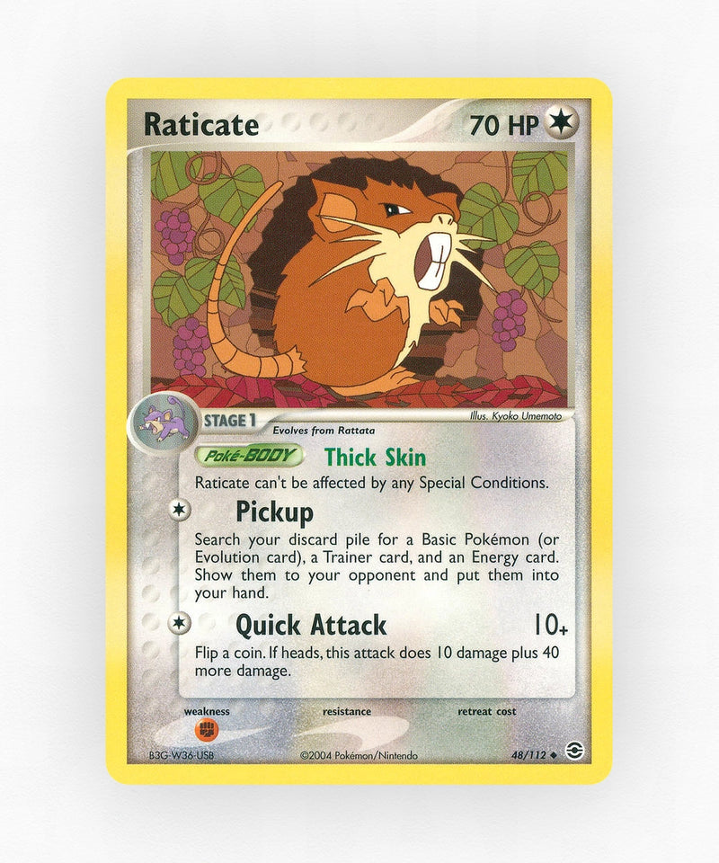 Raticate - FireRed & LeafGreen 48/112 (Reverse Holo)