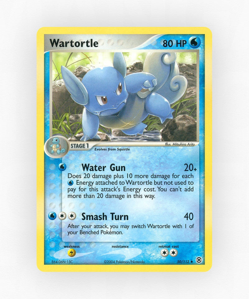 Wartortle - FireRed & LeafGreen 50/112 (Non-Holo)