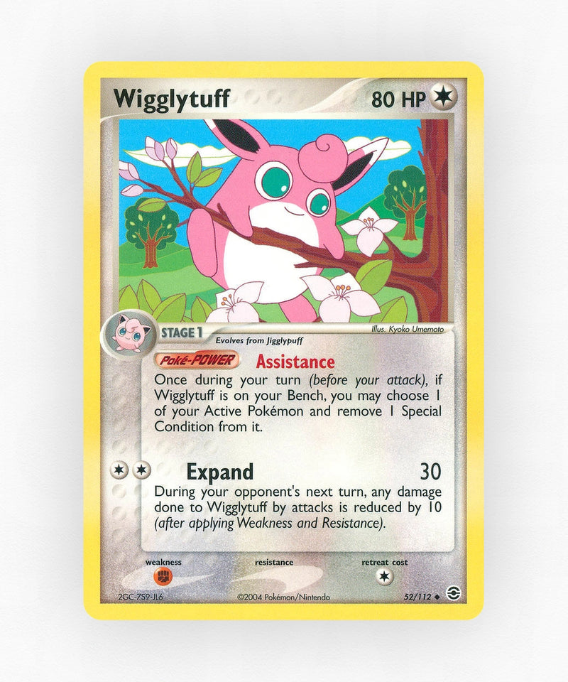 Wigglytuff - FireRed & LeafGreen 52/112 (Reverse Holo)