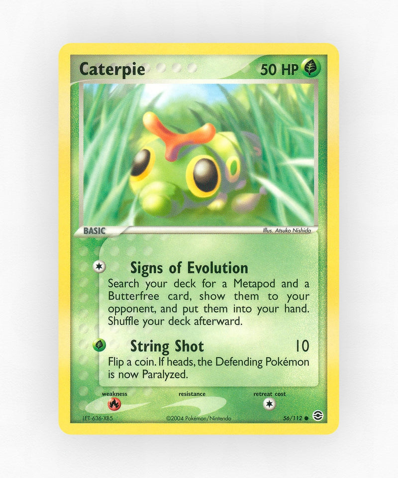 Caterpie - FireRed & LeafGreen 56/112 (Non-Holo)