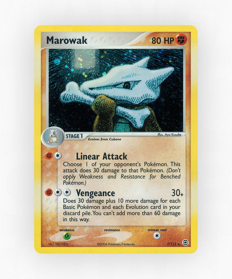 Marowak - FireRed & LeafGreen 7/112 (Reverse Holo)