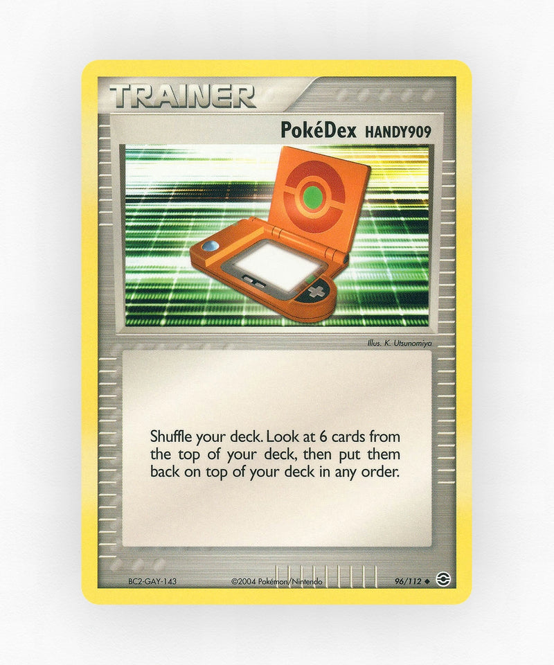 PokéDex HANDY909 - FireRed & LeafGreen 96/112 (Reverse Holo)
