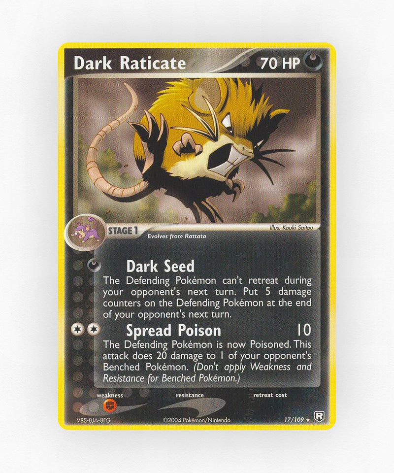 Dark Raticate - Team Rocket Returns 17/109 (Non-Holo)