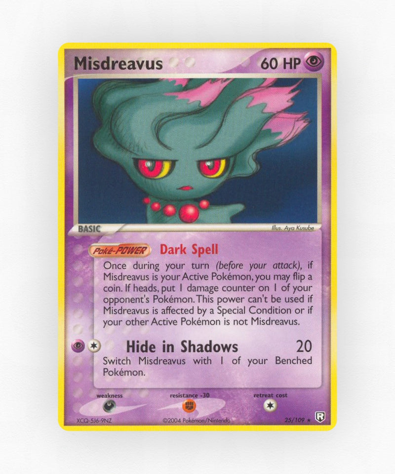 Misdreavus - Team Rocket Returns 25/109 (Reverse Holo)